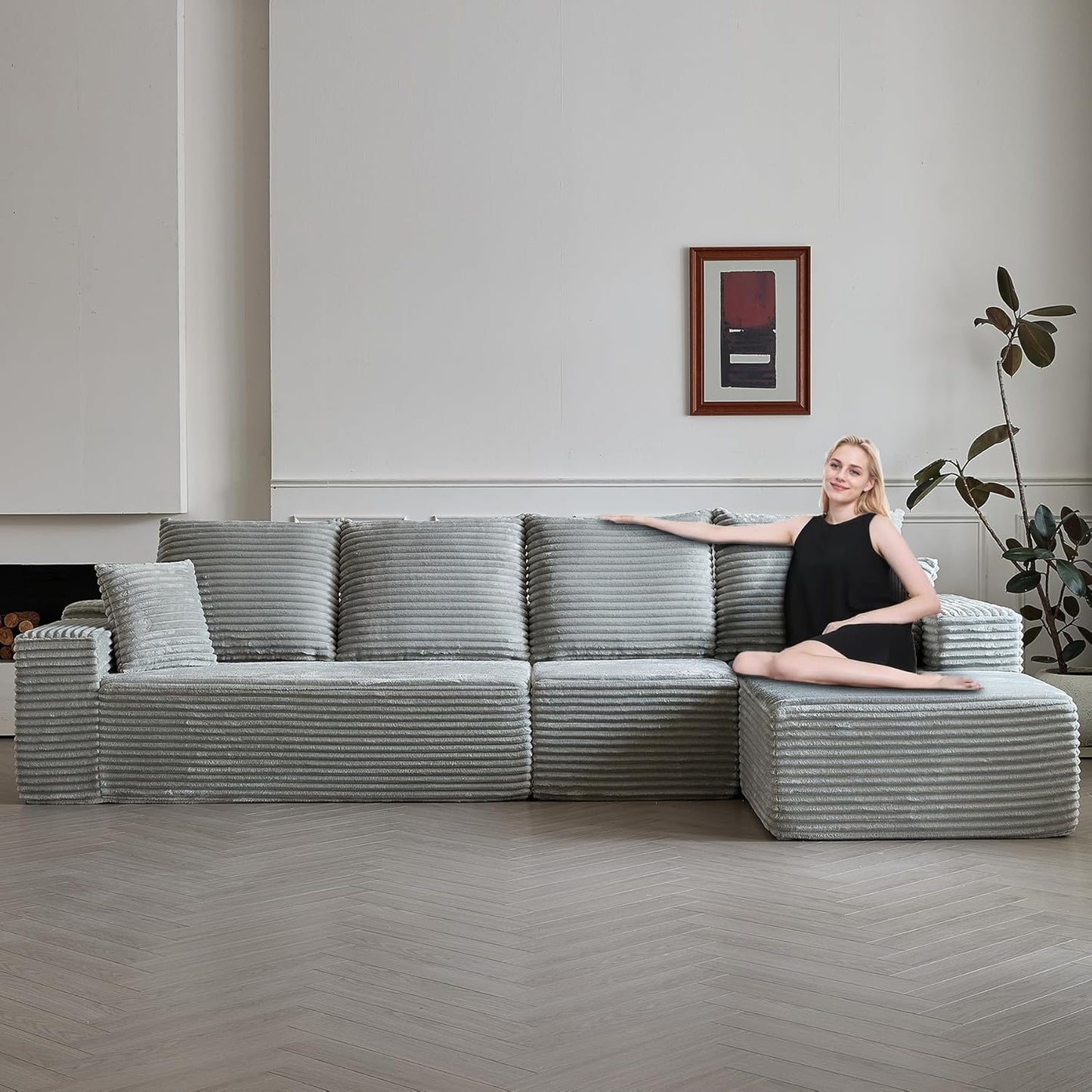 Modular Sectional Sofa Cloud Couch