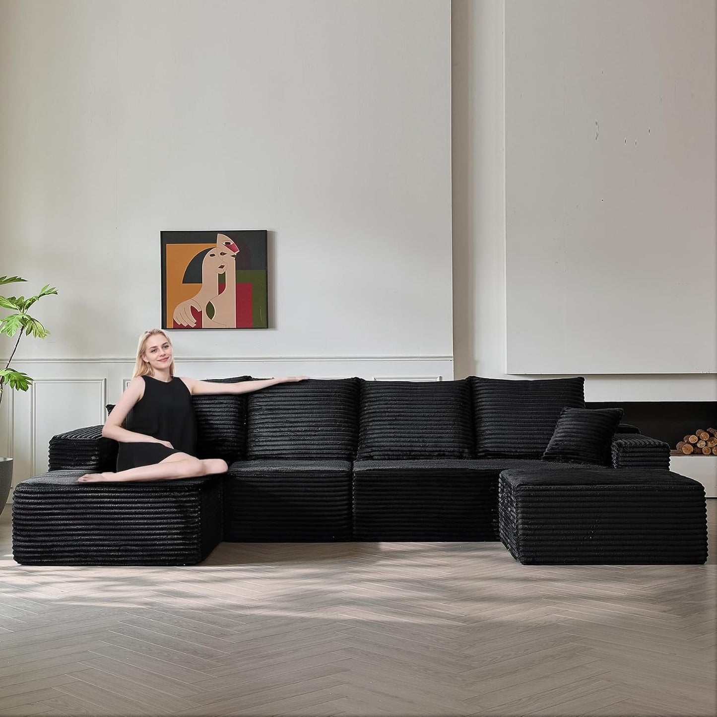Modular Sectional Sofa Cloud Couch