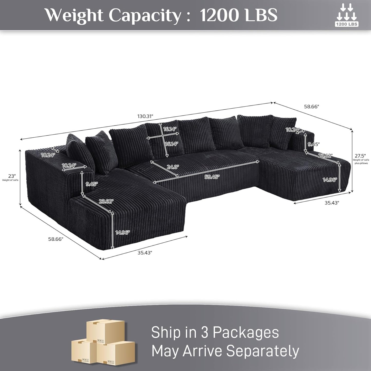 Cloud Modular Sectional Couch