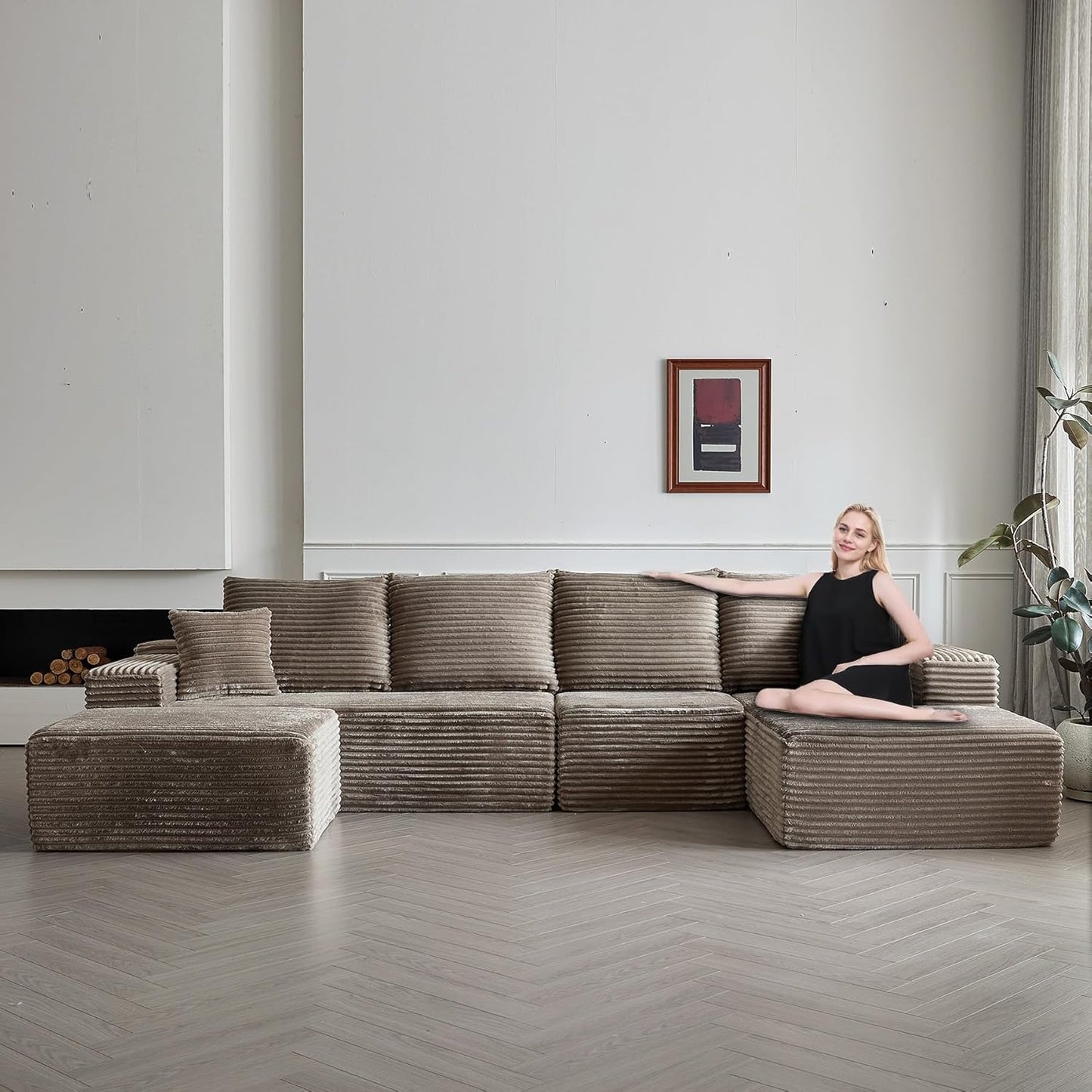 Modular Sectional Sofa Cloud Couch