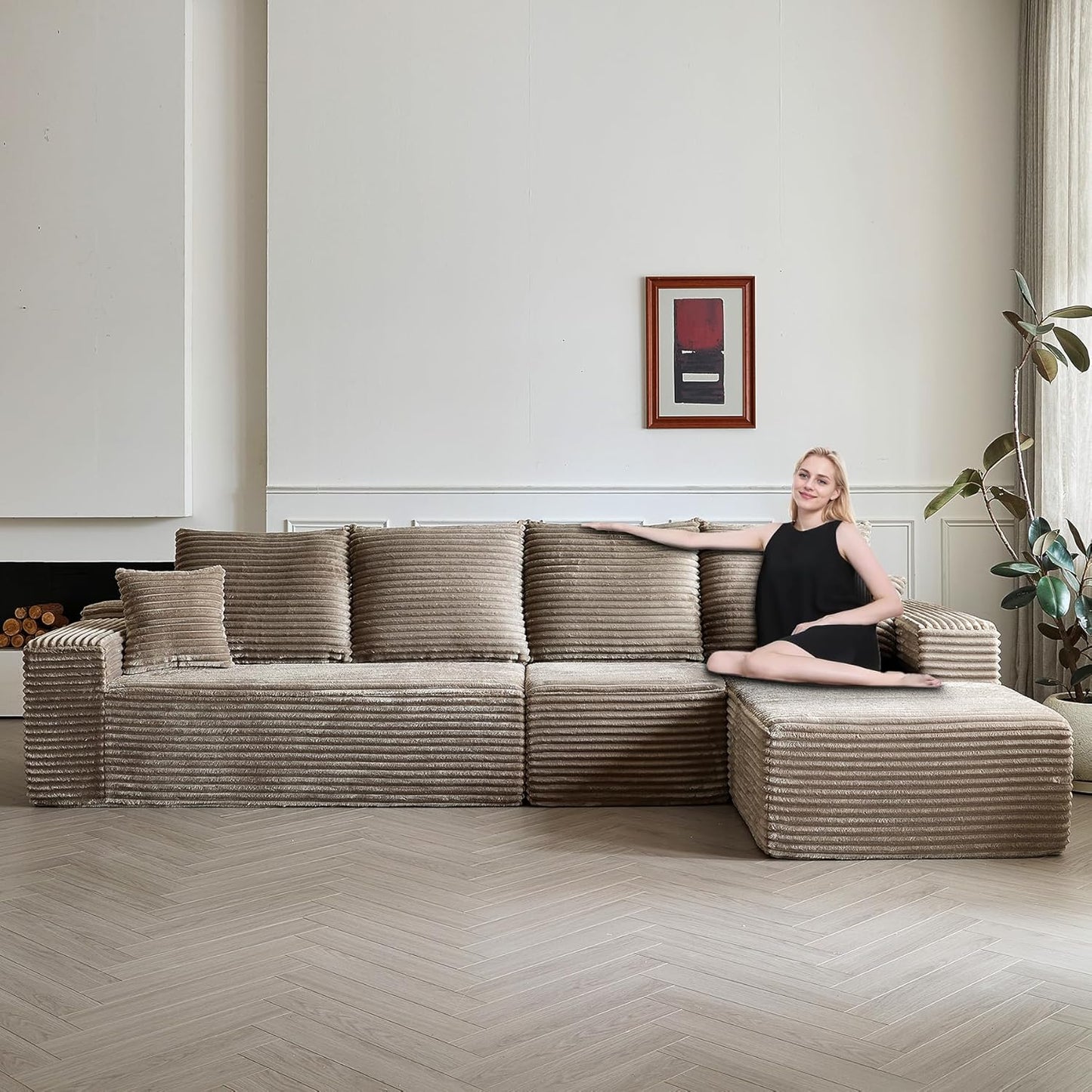 Modular Sectional Sofa Cloud Couch