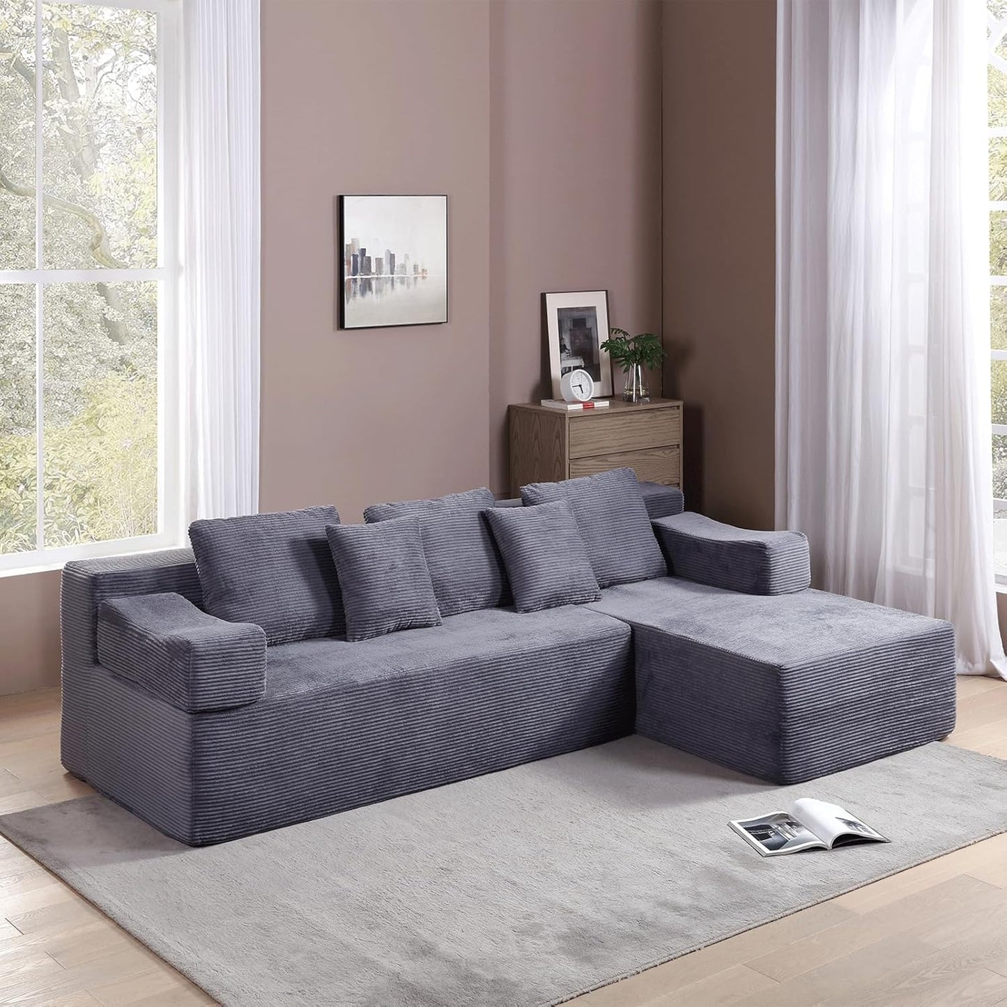 Modular Sectional Sofa Cloud Couch