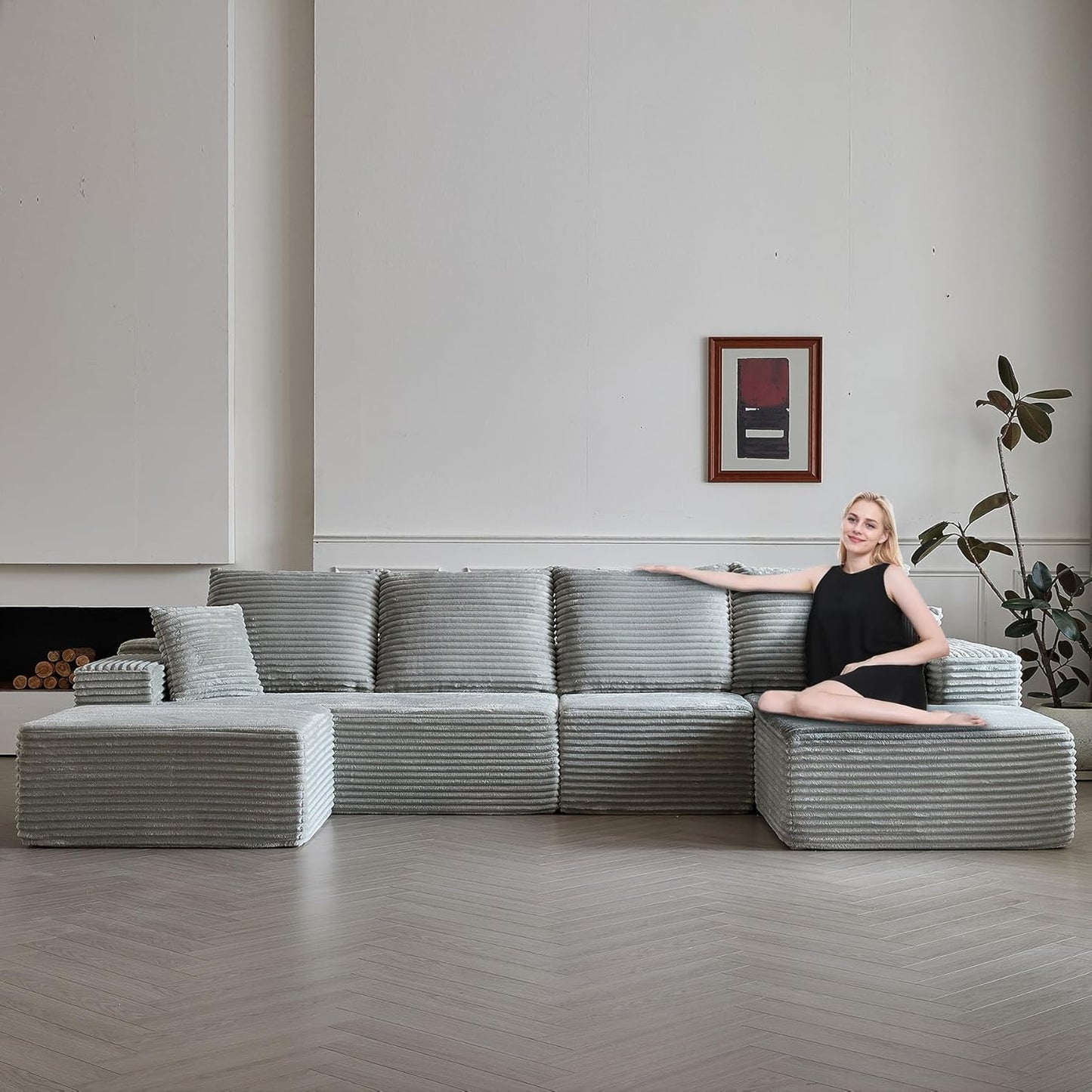 Modular Sectional Sofa Cloud Couch